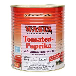 Tomatenpaprika geviertelt 10 l